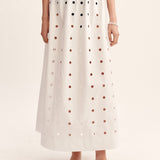 Posse - PEGGY SKIRT - VINTAGE WHITE