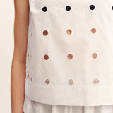 Posse - PEGGY TOP - VINTAGE WHITE