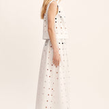Posse - PEGGY TOP - VINTAGE WHITE
