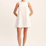Posse - POPPY MINI DRESS - IVORY