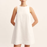 Posse - POPPY MINI DRESS - IVORY