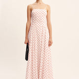 Posse - PALOMA MAXI DRESS - PETITE POLKA DOT