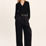Posse - WYATT TROUSER - BLACK