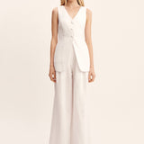 Posse - LORENZO TAILORED VEST - IVORY