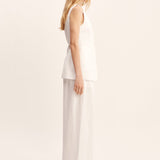 Posse - LORENZO TAILORED VEST - IVORY
