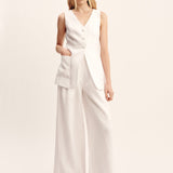 Posse - LORENZO TAILORED VEST - IVORY