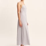 Posse - LORI DRESS - BLUE STRIPE