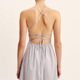 Posse - LORI DRESS - BLUE STRIPE