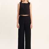 Posse - NOELLE PANT - BLACK