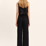 Posse - NOELLE PANT - BLACK