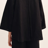 Posse - OLIVIA BLOUSE - BLACK