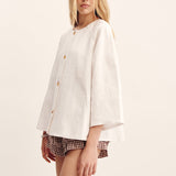 Posse - OLIVIA BLOUSE - IVORY