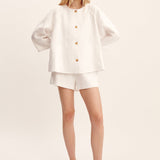 Posse - OLIVIA BLOUSE - IVORY