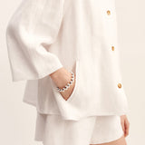 Posse - OLIVIA BLOUSE - IVORY