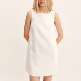 Posse - EMMA SHIFT DRESS - IVORY