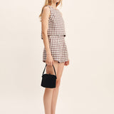 Posse - JOY TOP - CHOCOLATE PLAID