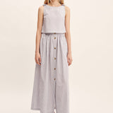 Posse - OSCAR SKIRT - BLUE STRIPE