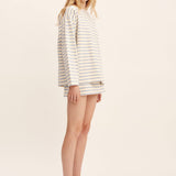Posse - SEDGEWICK SKIRT - SKY STRIPE
