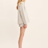 Posse - SEDGEWICK SKIRT - SKY STRIPE
