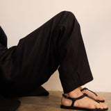 Jamie Haller - The Knot Sandal in Black