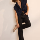 Jamie Haller - The Kitty Point Heel in Taupe