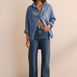 Jamie Haller - The Crease Jean in Flat Crease