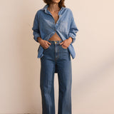 Jamie Haller - The Essential Denim Shirt in Timeworn Indigo