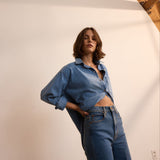 Jamie Haller - The Crease Jean in Flat Crease