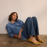 Jamie Haller - The Kitty Point Heel in Yellow