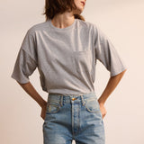 Jamie Haller - The Boxy Tee in Heather Grey