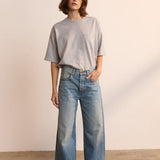 Jamie Haller - The Boxy Tee in Heather Grey