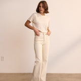Jamie Haller - The Chameleon Tee Linen in Ecru