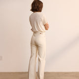 Jamie Haller - The Crease Jean in Ecru