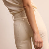 Jamie Haller - The Crease Jean in Ecru