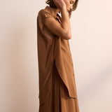 Jamie Haller - The Reiki Sleeveless Shirt in Clay