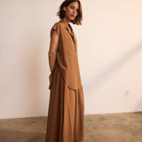 Jamie Haller - The Midi Swing Skirt in Clay