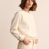 Jamie Haller - The Daily Sweatshirt in Natural White