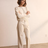 Jamie Haller - The Daily Sweatshirt in Natural White