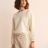 Jamie Haller - The Daily Sweatshirt in Natural White