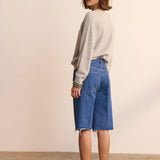 Jamie Haller - The Cut Knee Short in Farrah Indigo