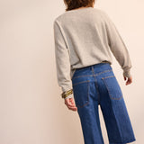 Jamie Haller - The Cut Knee Short in Farrah Indigo