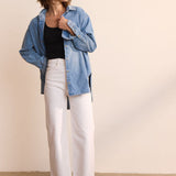 Jamie Haller - The Wide A Leg in Soft White