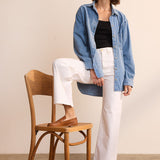 Jamie Haller - The Wide A Leg in Soft White