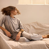 Jamie Haller - The Arc Lounge Jersey in Heather Grey