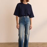 Jamie Haller - The Boxy Tee in Navy