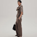 FRAME - Easy Trousers -- Dark Brown