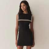 DÔEN - MONROE DRESS -- BLACK