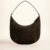 MANU ATELIER - Manu Hobo Tobacco Green Suede & Black Soft