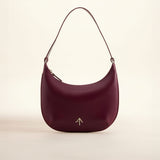 MANU ATELIER - Manu Mini Hobo Burgundy Soft