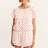 Posse - PALOMA BLOUSE - PETITE POLKA DOT